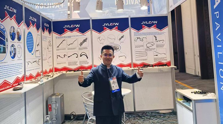 Qingdao Jinyuan Automotive Tubing Co., Ltd.  Exhibited at the AAPEX Auto Parts Show in the United States
