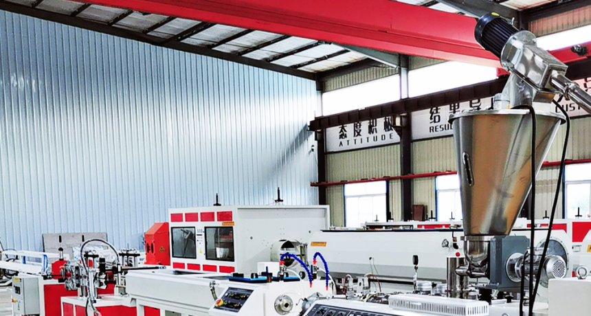 Wholesale PVC Pipe Production Line: SJSZ Conical Twin Screw Extruder Plant