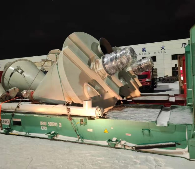 Loading Of Large Equipment