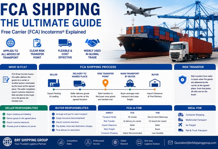 FCA Shipping Terms Explained