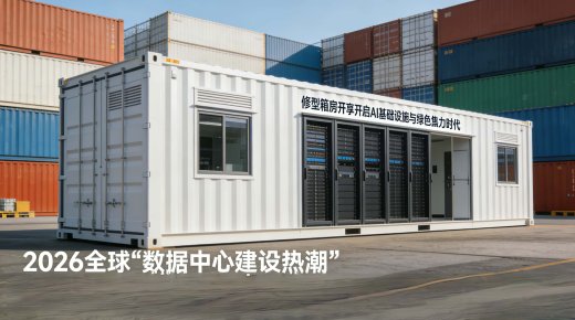2026 Global Data Center Boom: How Prefab Container Housing Pioneers AI Infrastructure and Green Computing Era