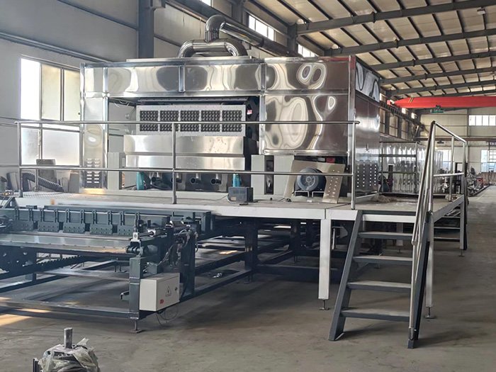 A6000 automatic egg flat making machine