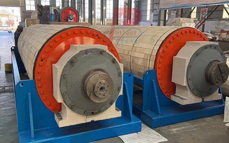 Craft testliner paper making machine pressing section shipped to Russia