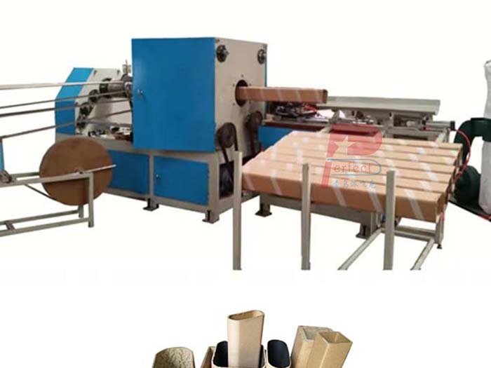 Square Octagonal Paper Tube Making Machine