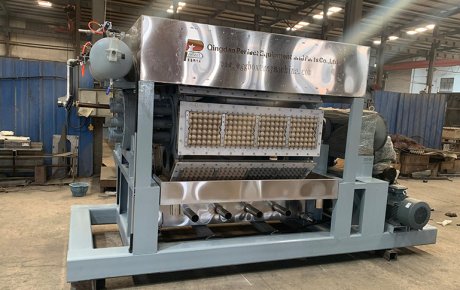 How to make egg tray working flow of egg box tray making machine ?