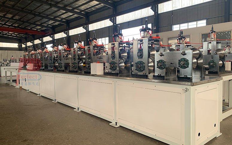 What is a paper edge board protector corner making machine used to produce?