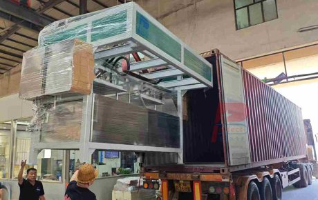 PLC control reciprocating forming industrial packaging tray making machine popular in South America