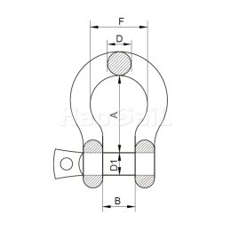 _0000_4.01.05 JIS type bow shackle