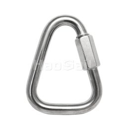 111111_0010_4.07.03  Stainless Steel Delta Shaped Quick Link