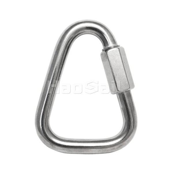 111111_0010_4.07.03  Stainless Steel Delta Shaped Quick Link