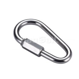 11111_0008_4.07.02  Stainless Steel Pear Shaped Quick Link