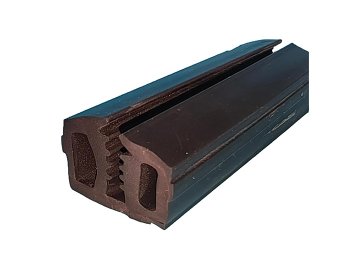 Chemical-resistant energy control rubber seal