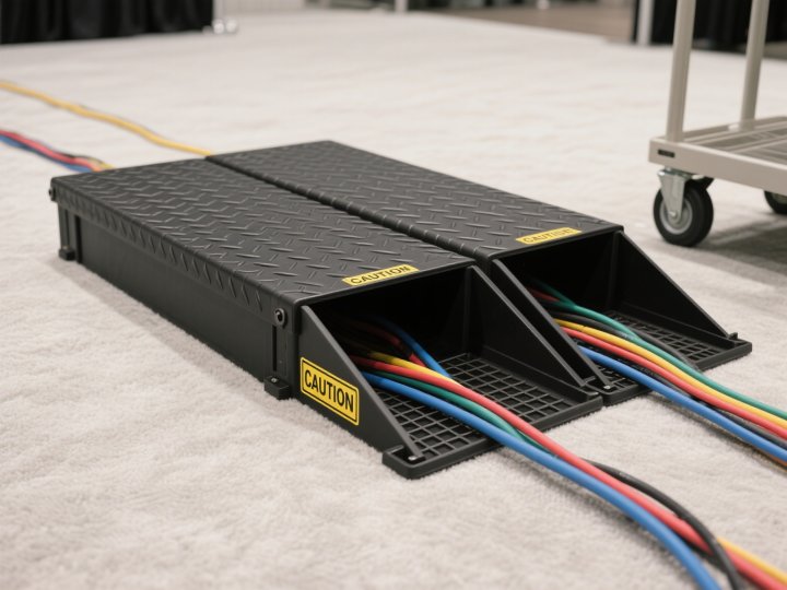 Rubber Cable Cover Ramp