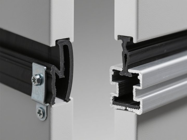 Frame-Mounted Equipment Seal Strip