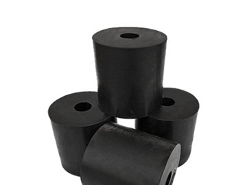 Cylindrical rubber