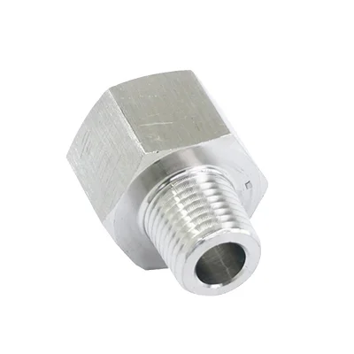 Stainless steel screwed Reduced Socket MF