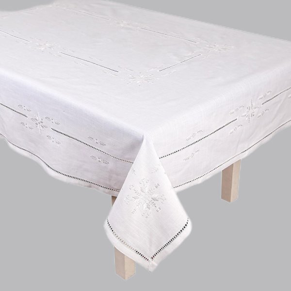 White snowflakes wallpaper 165x230