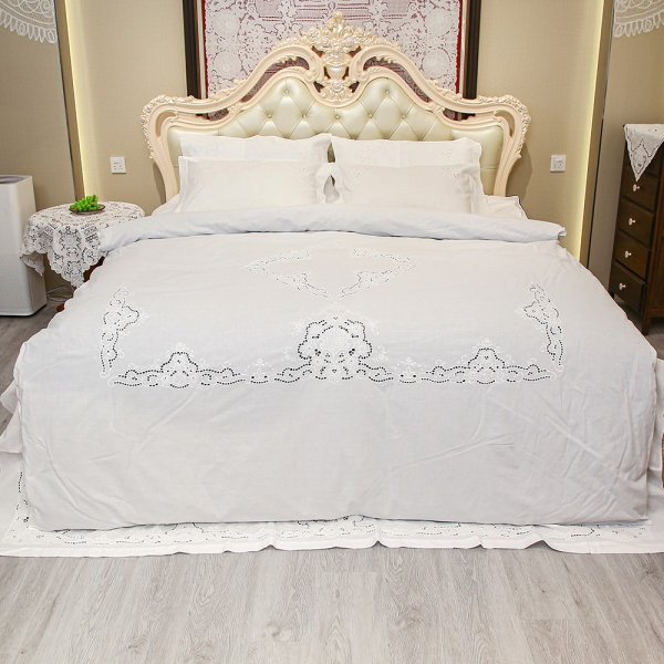 Jimo lace four-piece set