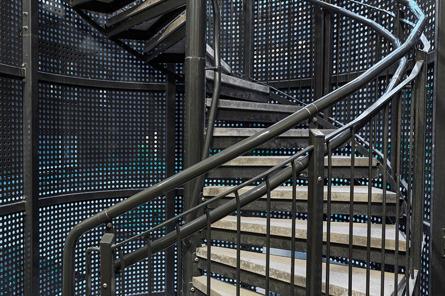 Steel Spiral Staircase Project in Australia