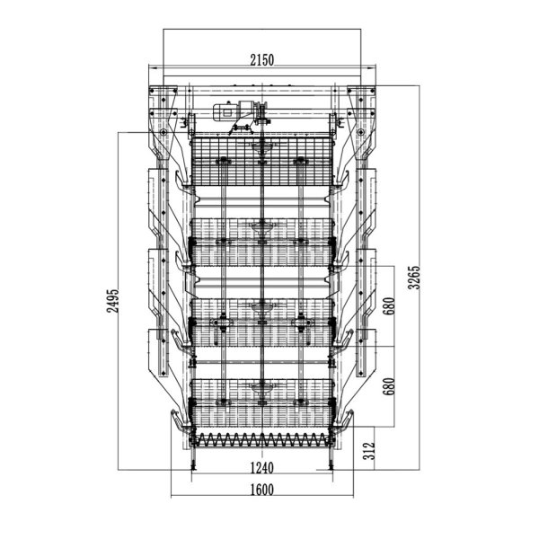 H Type Automatic Pullet Chick Cage
