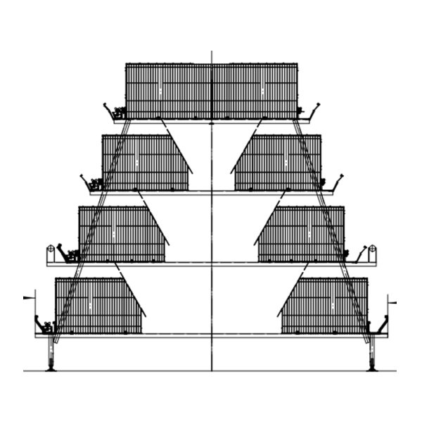 A Type Automatic Pullet Cage