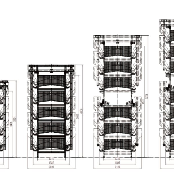 Automatic H Type Layer Cage
