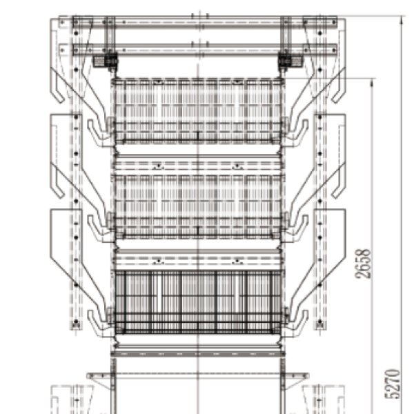  Automatic H Type Pullet Cage