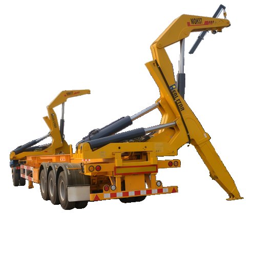 Side lift vehicle