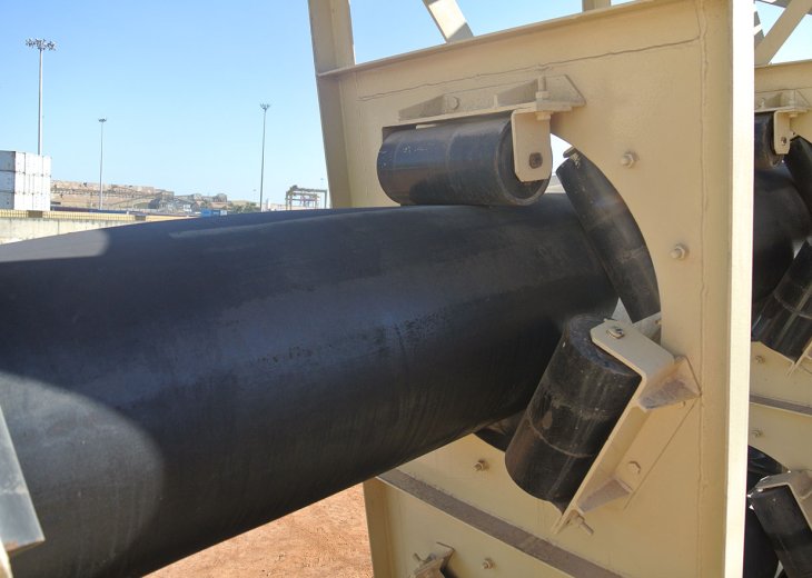 TUBULAR CONVEYOR BELTS