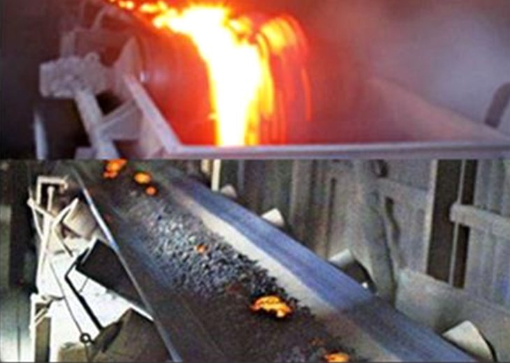Fire-Resistant Steel-Cord Conveyor Belt for Mining Applications
