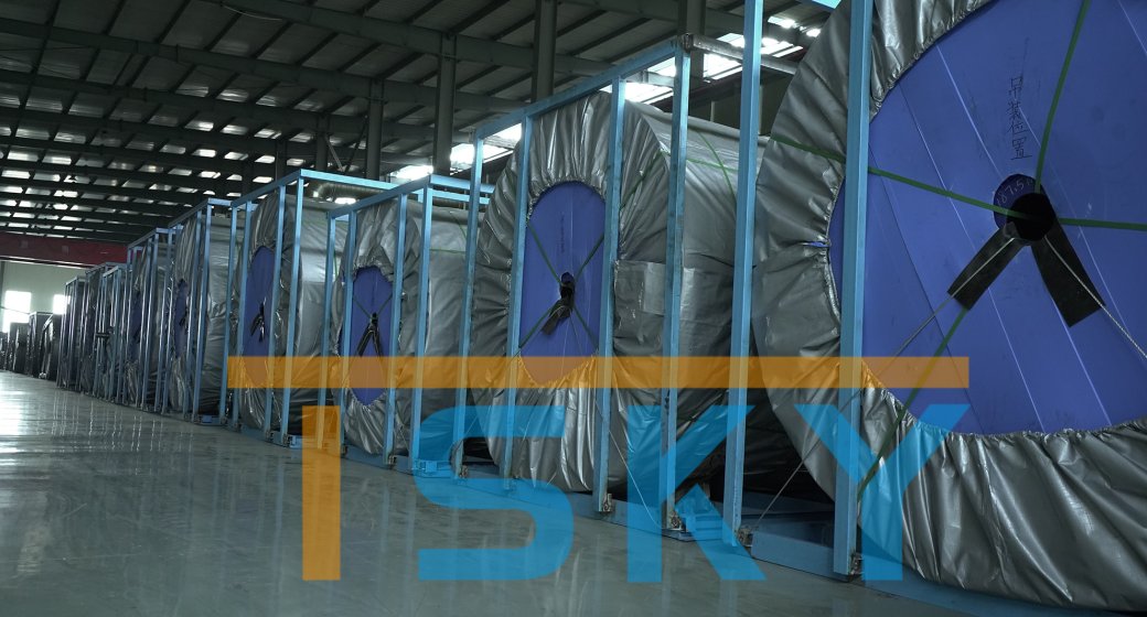 3,800m Steel Cord Conveyor Belts Ready for Shipment