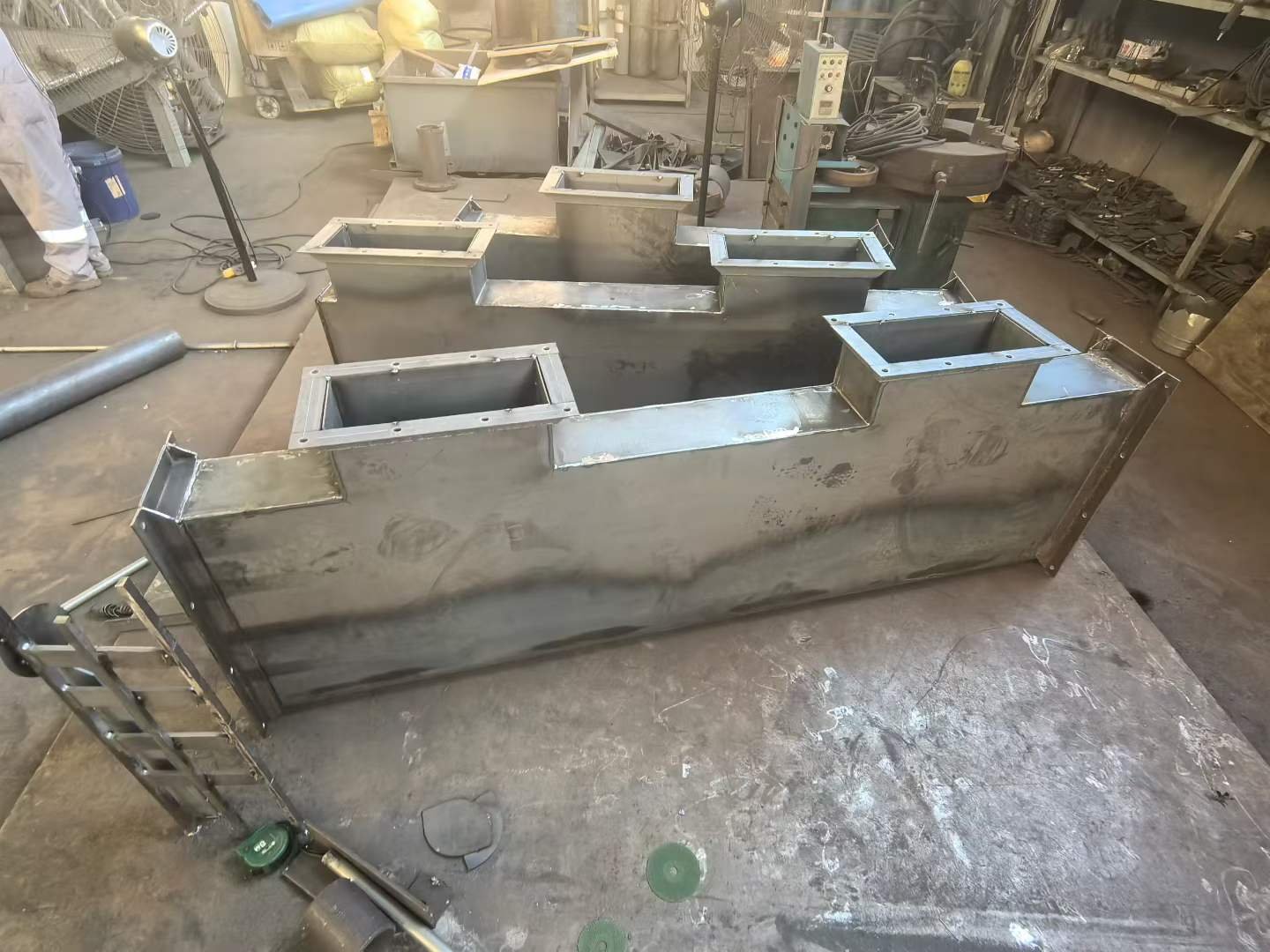 Prefabricated ventilation ducts