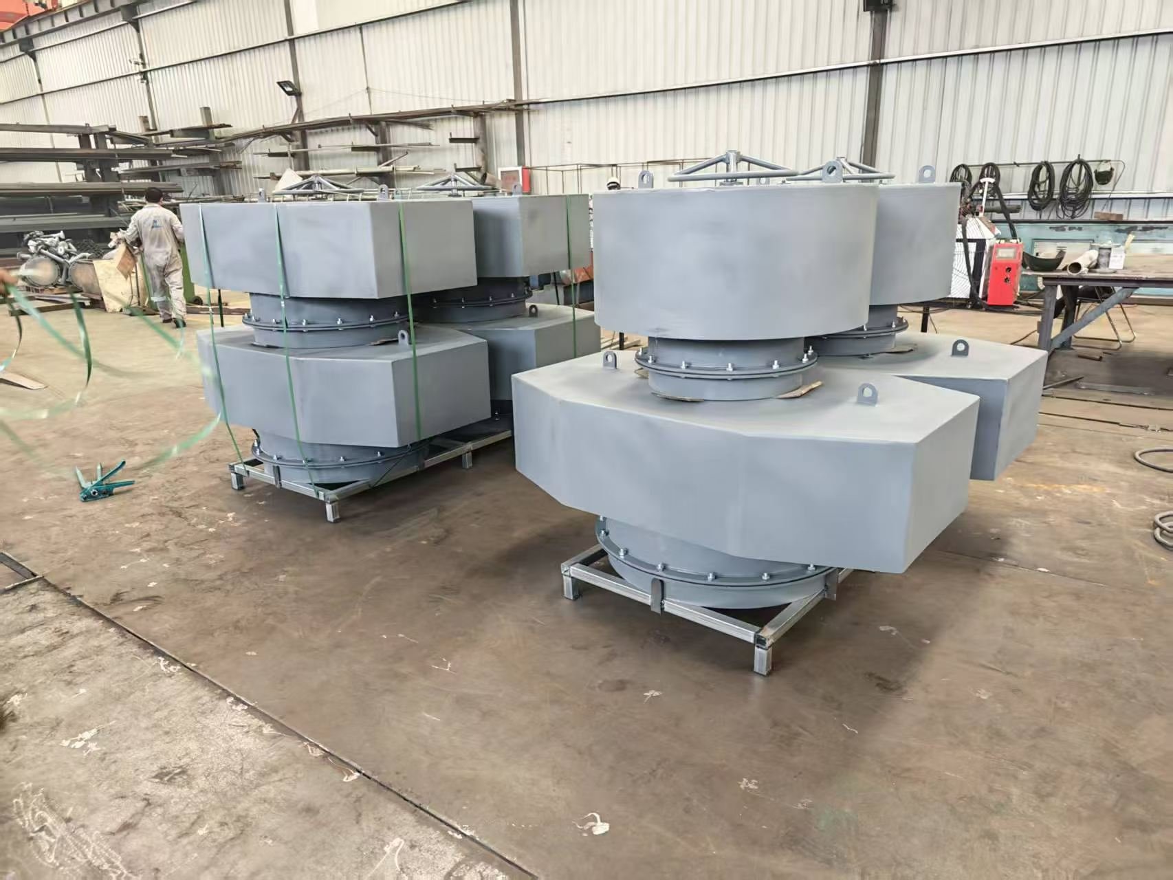 mushroom ventilator prefabrication