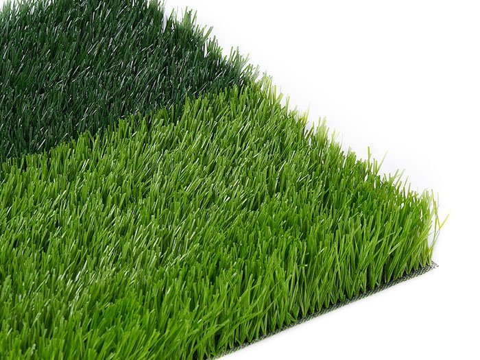 Artificial turf for multi-sport court training and play
