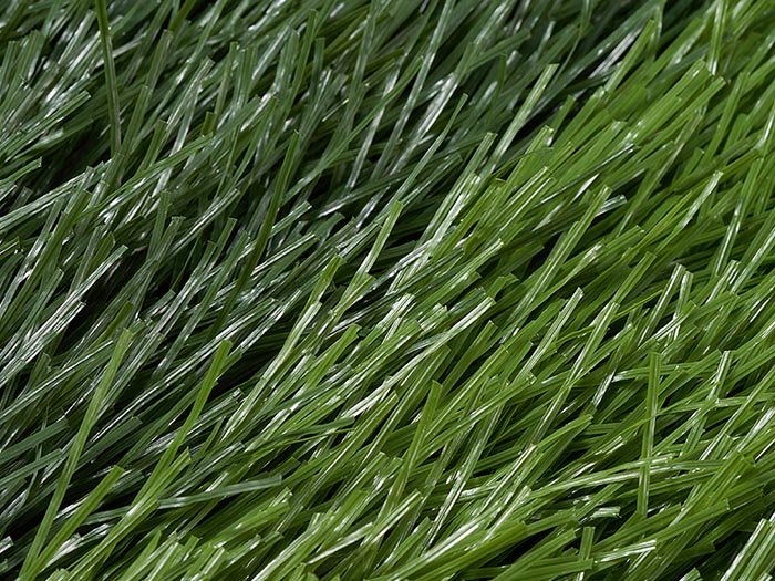 Durable synthetic turf with PE yarn filling for outdoor play