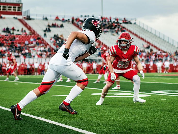 High-performance synthetic rugby field