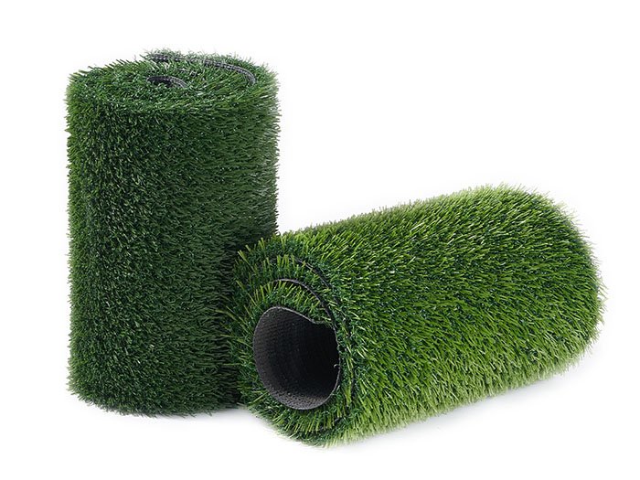 Synthetic grass enhancing aesthetic appeal of mall rooftop