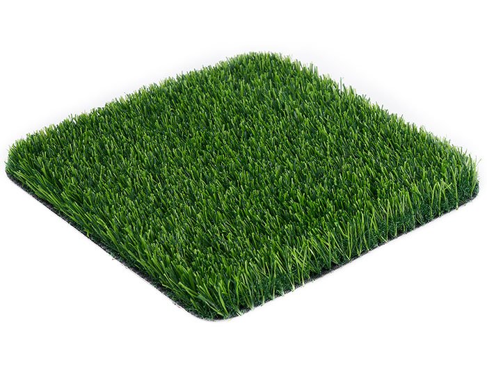 Artificial grass walkway on mall rooftop