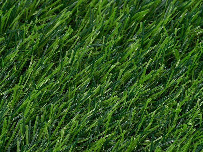 Fast-draining synthetic grass for pets