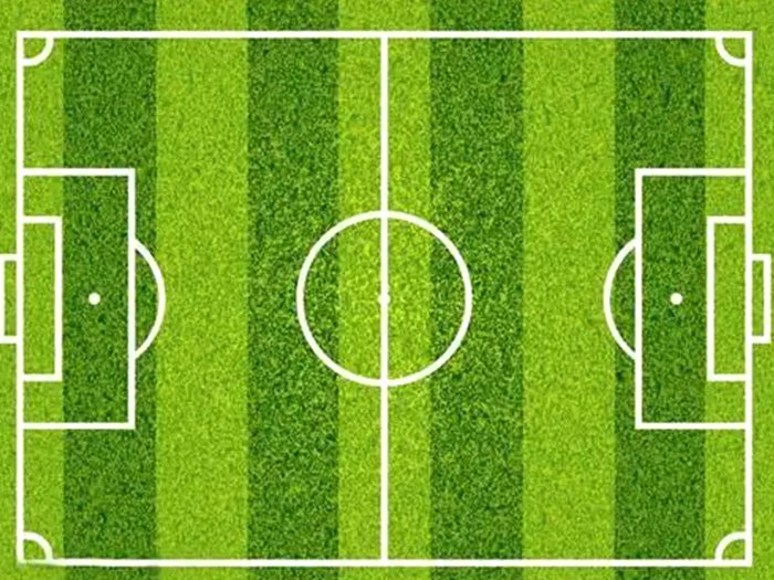 Shock-absorbing non-infill football turf