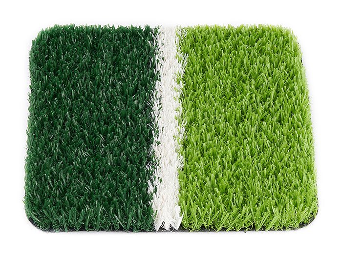 Football half-pitch training area non-filling artificial turf