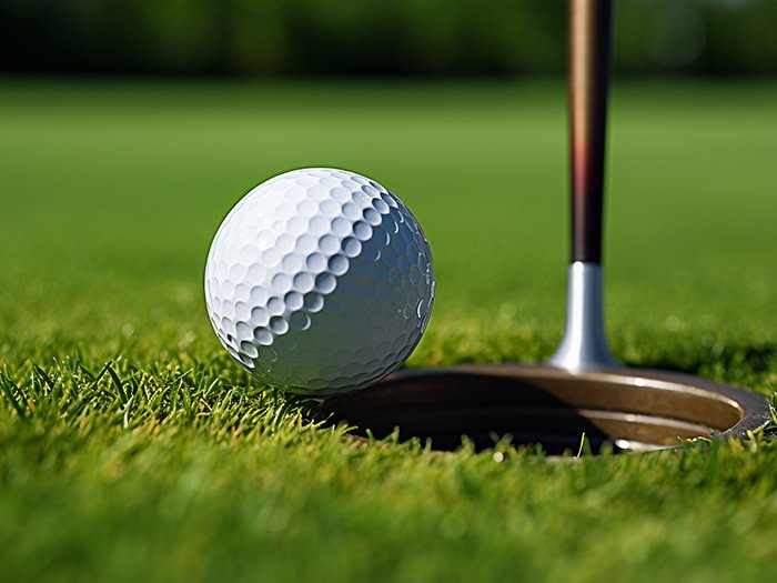 Durable synthetic golf surface for clubs