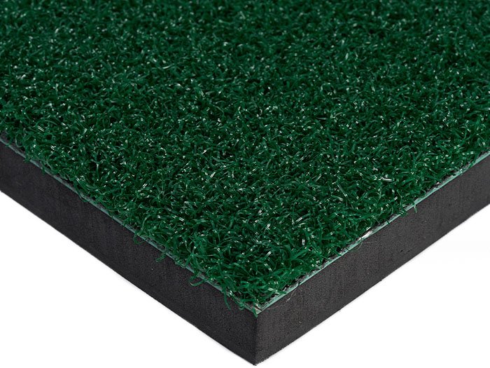 High-durability elastic turf close-up