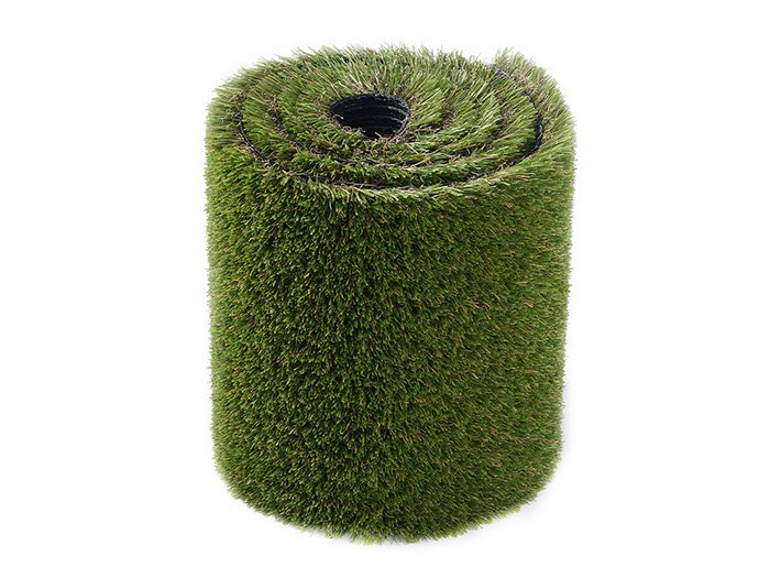 Artificial turf for patios and courtyards