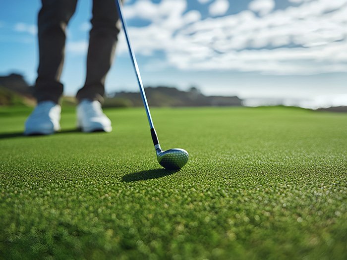 Low-maintenance recovery sports turf