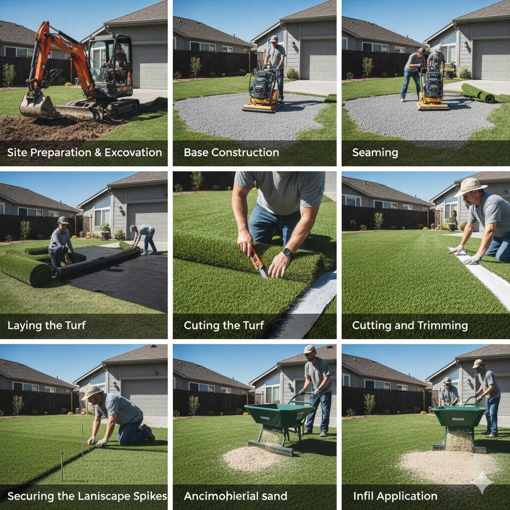Comprehensive Residential Artificial Turf Installation Guide