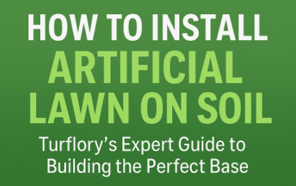 How to Install Artificial Lawn on Soil