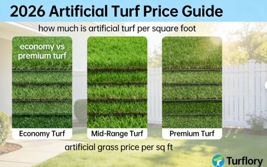 artificial grass price per sq ft