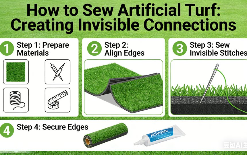 how to seam artificial turf