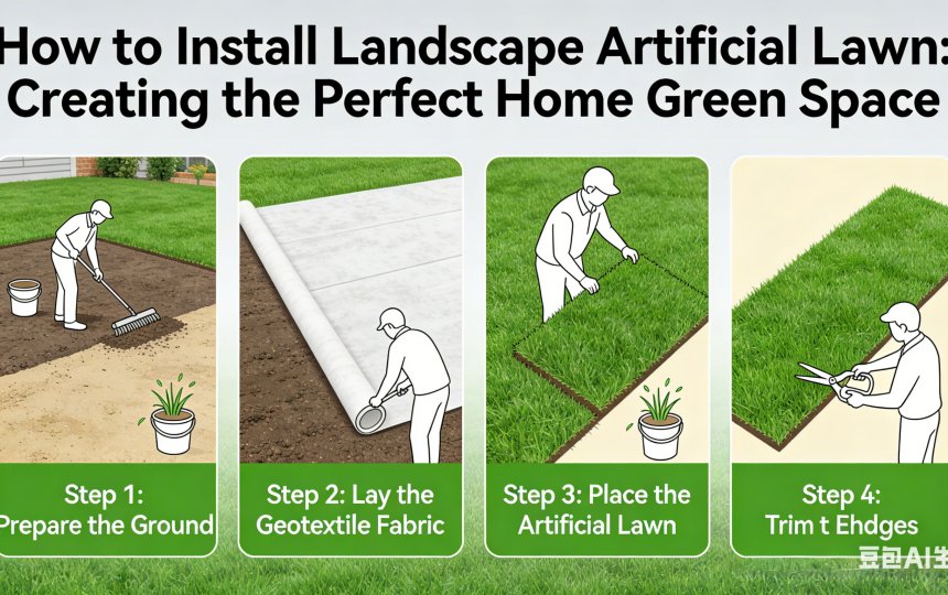 how to install artificial lawn turf